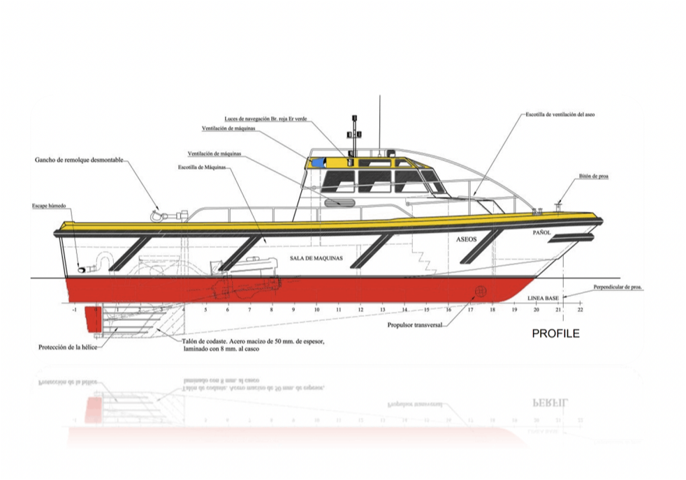 Diving and Supply Service Boat